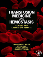 Transfusion Medicine and Hemostasis: Clinical and Laboratory Aspects