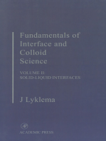 Fundamentals of Interface and Colloid Science: Solid-Liquid Interfaces