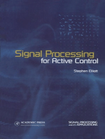 Signal Processing for Active Control