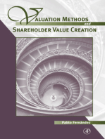 Valuation Methods and Shareholder Value Creation