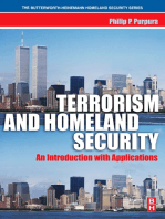 Terrorism and Homeland Security: An Introduction with Applications