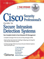 Cisco Security Professional's Guide to Secure Intrusion Detection Systems