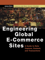 Engineering Global E-Commerce Sites: A Guide to Data Capture, Content, and Transactions