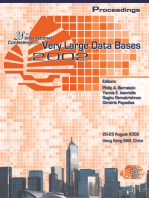 Proceedings 2002 VLDB Conference: 28th International Conference on Very Large Databases (VLDB)