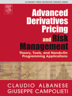 Advanced Derivatives Pricing and Risk Management: Theory, Tools, and Hands-On Programming Applications