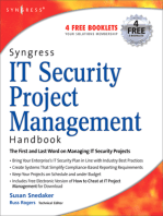 Syngress IT Security Project Management Handbook