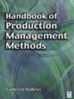 Handbook of Production Management Methods