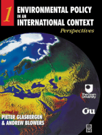 Environmental Policy in an International Context: Perspectives