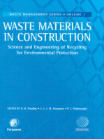 Waste Materials in Construction: Science and Engineering of Recycling for Environmental Protection
