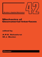 Mechanics of Geomaterial Interfaces