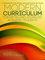 Modern Curriculum for Gifted and Advanced Academic Students