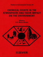 Chemical Events in the Atmosphere and their Impact on the Environment