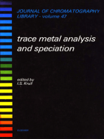 Trace Metal Analysis and Speciation