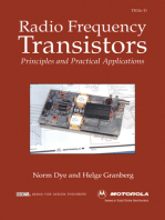 Radio Frequency Transistors: Principles and practical applications