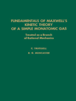 Fundamentals of Maxwel's Kinetic Theory of a Simple Monatomic Gas: Treated as a Branch of Rational Mechanics