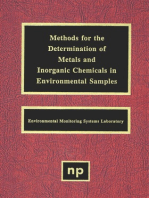 Methods for the Determination of Metals in Environmental Samples