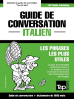 Guide de conversation Français-Italien et dictionnaire concis de 1500 mots
