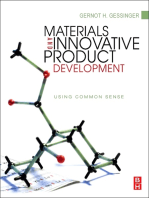 Materials and Innovative Product Development: Using Common Sense