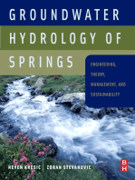 Groundwater Hydrology of Springs: Engineering, Theory, Management and Sustainability
