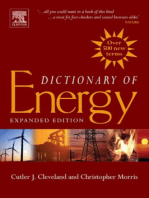 Dictionary of Energy: Expanded Edition