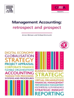 Management Accounting: Retrospect and Prospect
