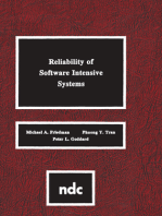 Reliability of Software Intensive Systems