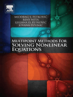 Multipoint Methods for Solving Nonlinear Equations