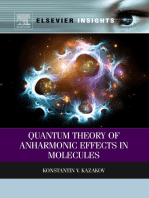 Quantum Theory of Anharmonic Effects in Molecules