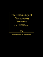 The Chemistry of Nonaqueous Solvents V4: Solution Phenomena and Aprotic Solvents