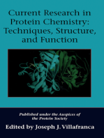 Current Research in Protein Chemistry: Techniques, Structure, and Function