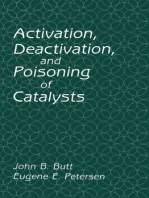 Activation, Deactivation, and Poisoning of Catalysts