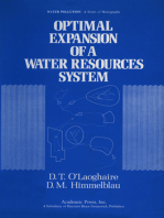 Optimal Expansion of a water Resources system