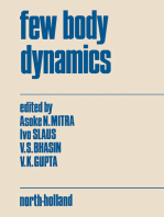 Few body dynamics