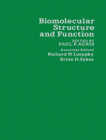 Biomolecular Structure and Function