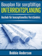 Bauplan für sorgfältige Unterrichtsplanung