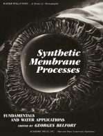 Synthetic Membrane Process: Fundamentals and Water Applications
