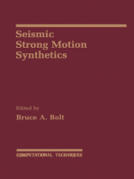 Seismic Strong Motion Synthetics