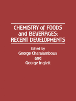 Chemistry of Foods and Beverages: Recent Developments