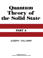 Quantum Theory of the Solid State A