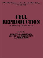 Cell Reproduction: In honor of Daniel Mazia