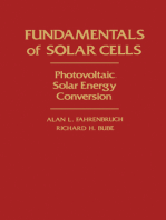 Fundamentals Of Solar Cells: Photovoltaic Solar Energy Conversion