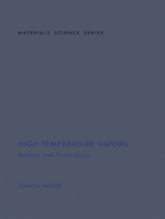 High Temperature Vapors: Science and Technology