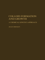 Colloid Formation and Growth a Chemical Kinetics Approach