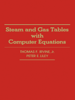 Steam and Gas Tables with Computer Equations