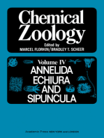 Chemical Zoology V4: Annelida, Echiuria, And Sipuncula