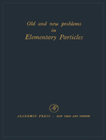 Old and New Problems in Elementary Particles