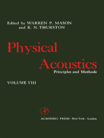 Physical Acoustics V8: Principles and Methods