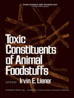 Toxic Constituents of Animal Foodstuffs