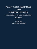 Plant Cold Hardiness and Freezing Stress: Mechanisms and Crop Implications