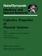 Collective Properties of Physical Systems: Medicine and Natural Sciences